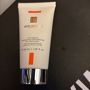 Able Skincare London Anti-Aging Retexturing & Resurfacing Duo Moisturizer - NWT